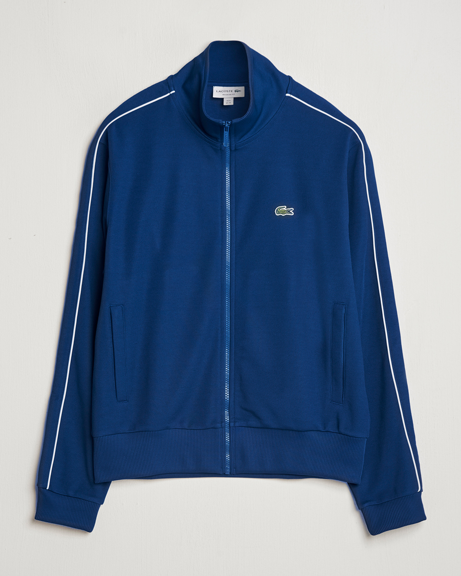 Herre | Trøjer | Lacoste | Paris Piqué Track Jacket Globe