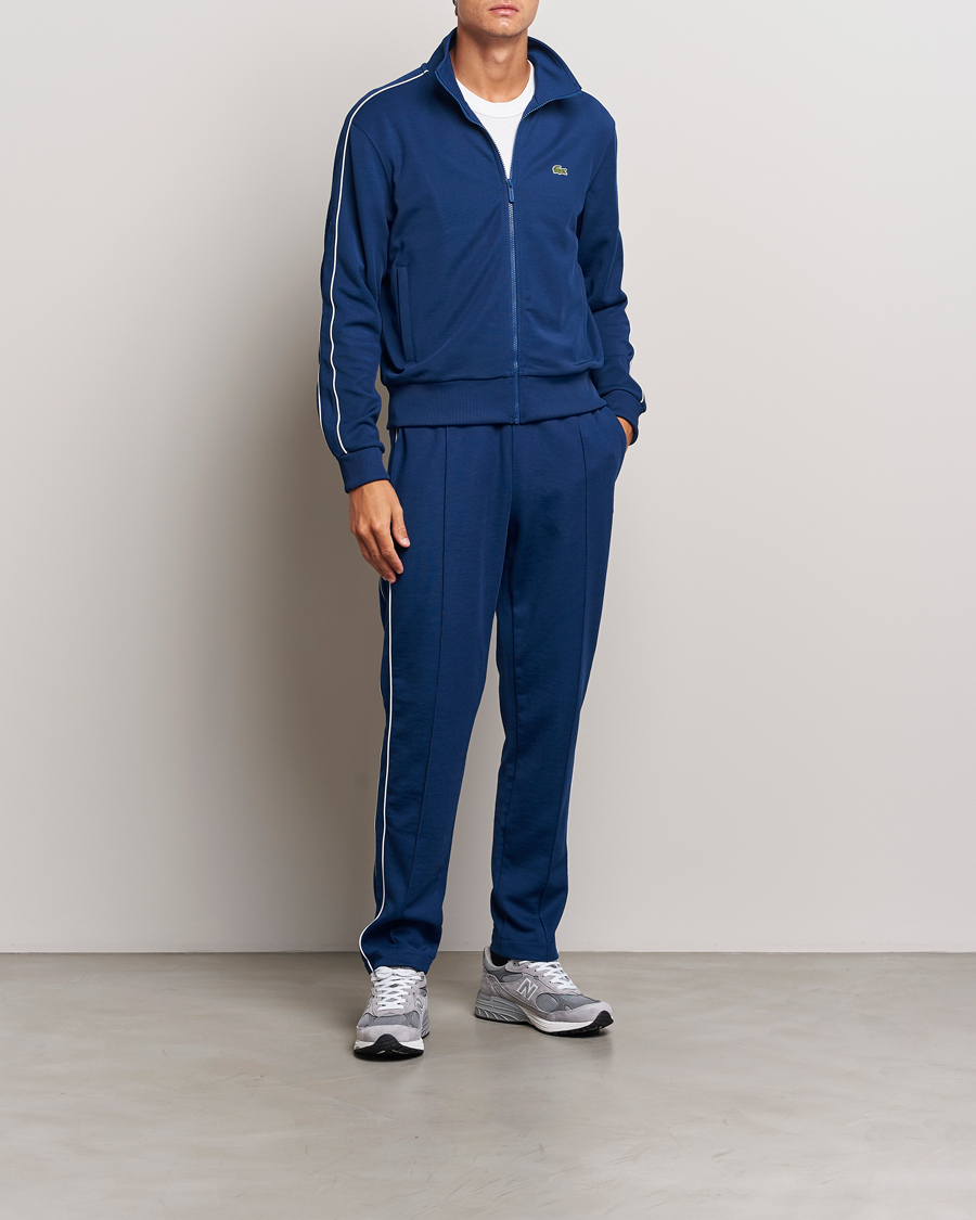 Herre | Trøjer | Lacoste | Paris Piqué Track Jacket Globe