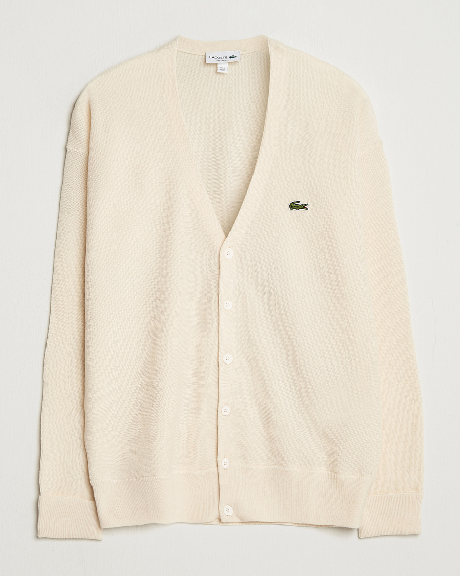 Herre | Trøjer | Lacoste | Carded Wool Cardigan Lapland