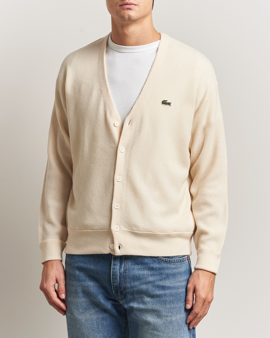 Herre | Trøjer | Lacoste | Carded Wool Cardigan Lapland