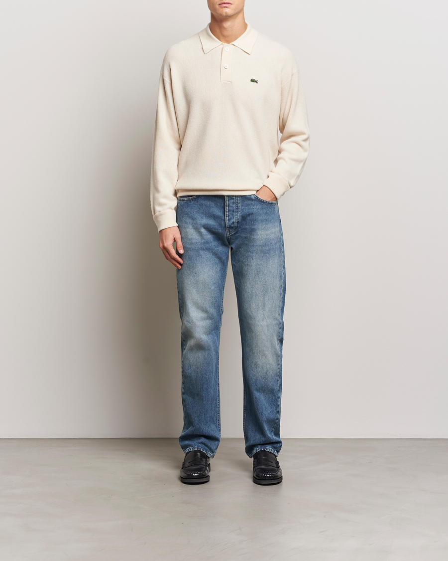 Herre | Trøjer | Lacoste | Carded Wool Polo Lapland