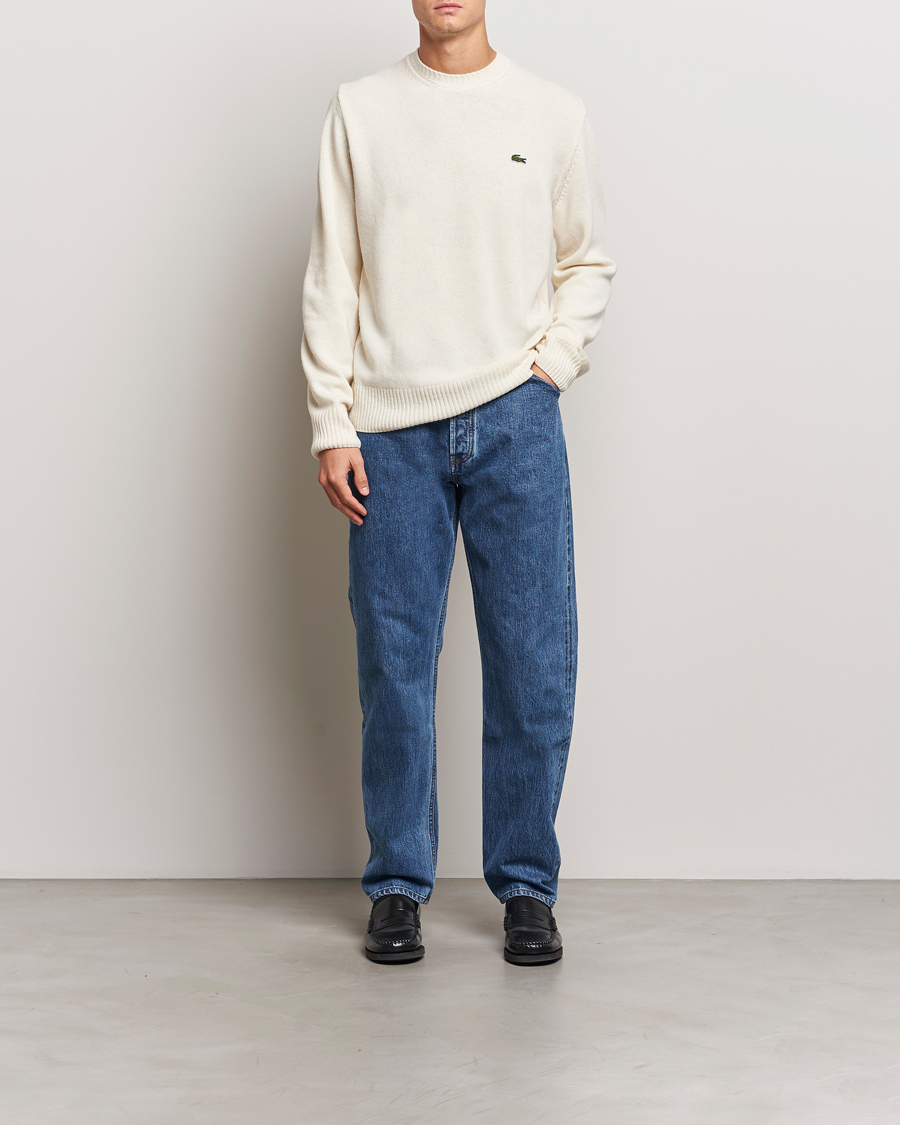 Herre | Trøjer | Lacoste | Carded Wool Crew Neck Lapland