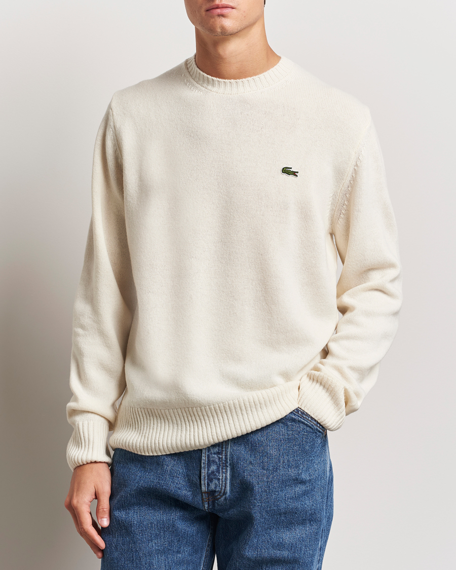 Herre | Trøjer | Lacoste | Carded Wool Crew Neck Lapland