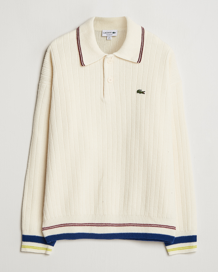 Herre | Trøjer | Lacoste | Retro Tennis Wool Polo Lapland