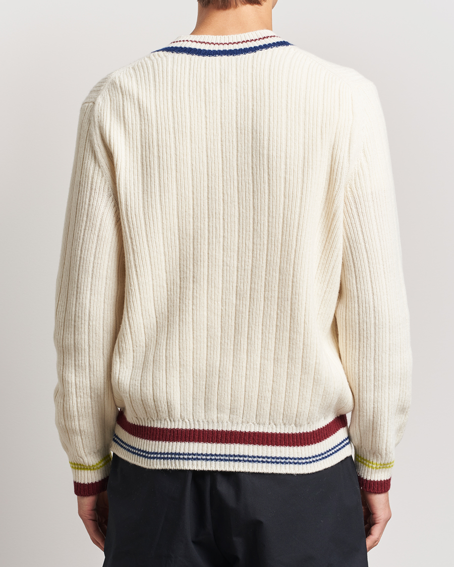 Herre | Trøjer | Lacoste | Retro Tennis Wool V-Neck Lapland