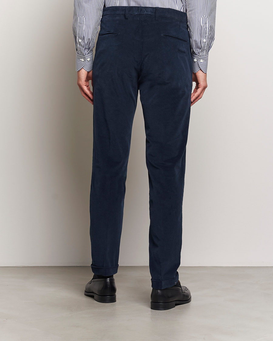 Herre | Bukser | Briglia 1949 | Slim Fit Corduroy Trousers Navy