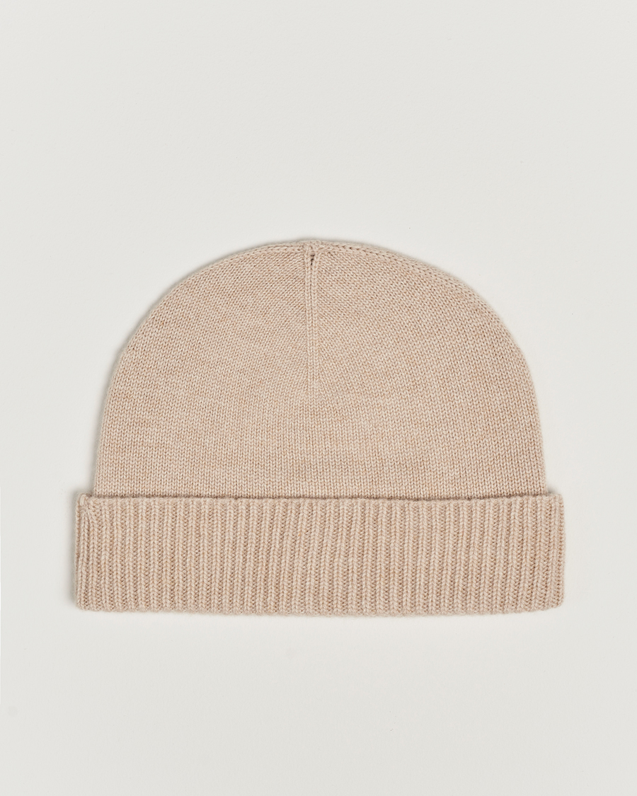 Herre | Kiton Cashmere Beanie Beige | Kiton | Cashmere Beanie Beige