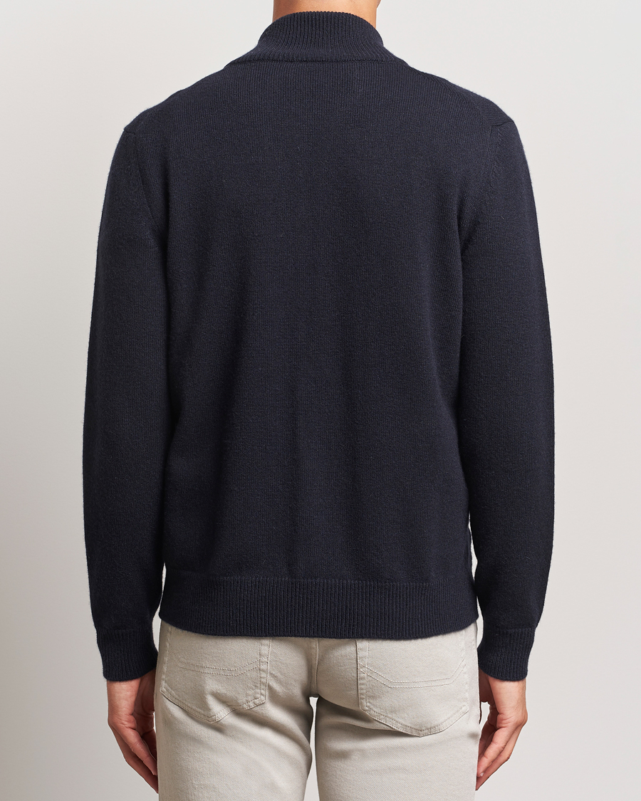 Herre | Trøjer | Brioni | Cashmere Cardigan Jacket Navy