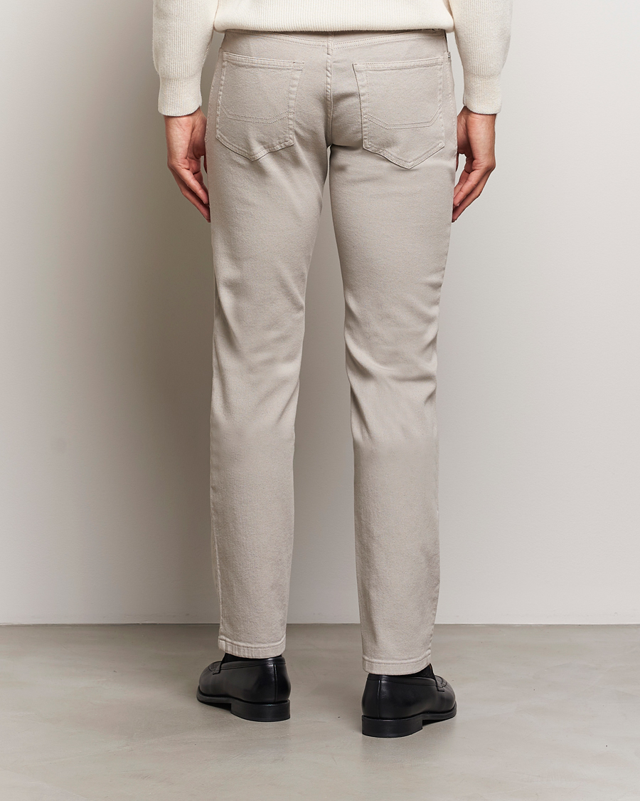 Herre | Bukser | Brioni | Slim Fit 5-Pocket Cotton Pants Light Beige