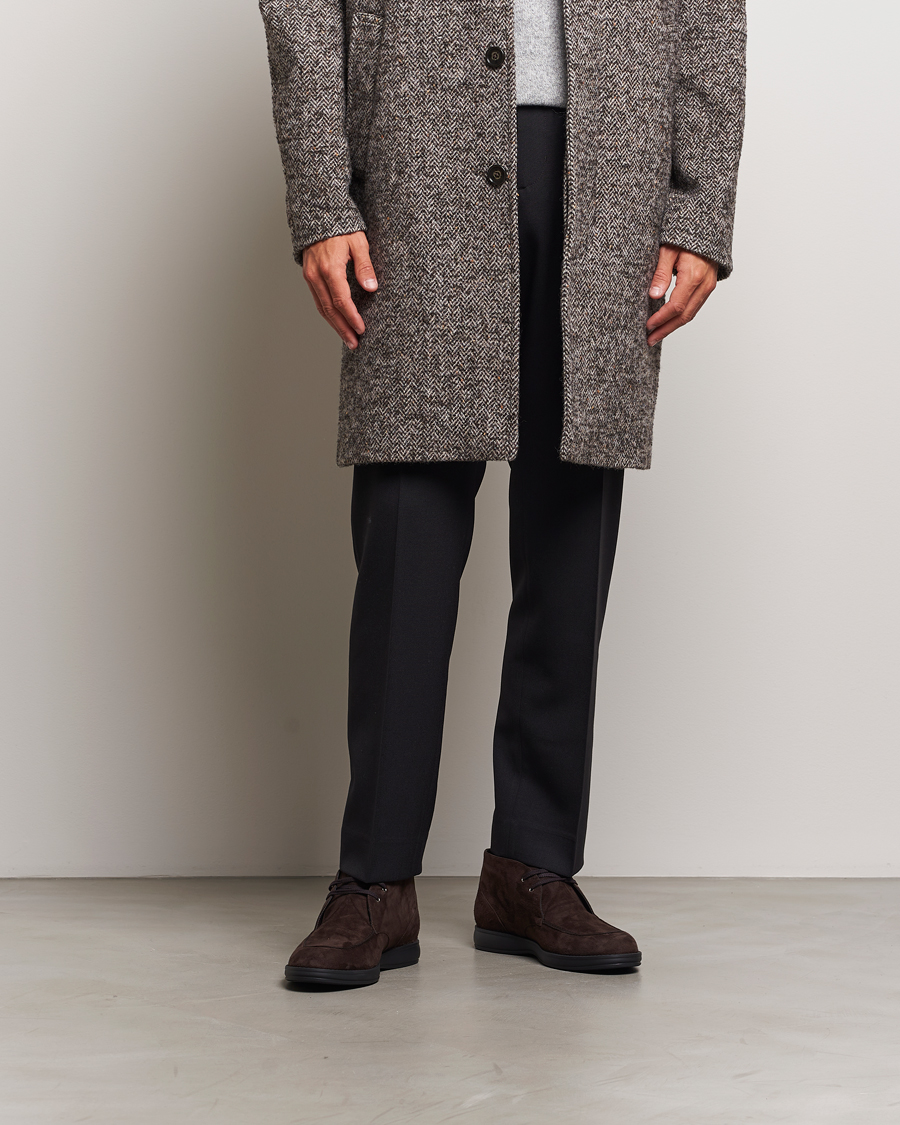 Herre | Brioni Journey Desert Boots Dark Brown Suede | Brioni | Journey Desert Boots Dark Brown Suede
