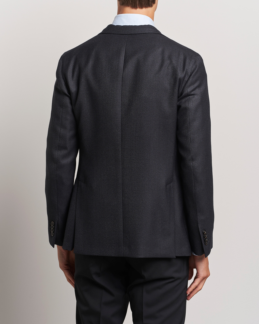 Herre | Blazere & jakker | Boglioli | K Jacket Wool Hopsack Blazer Charcoal