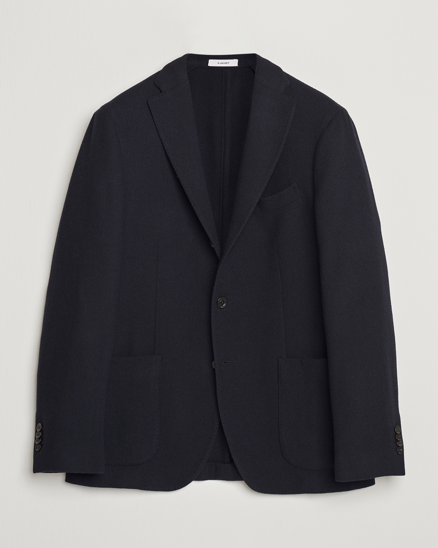 Herre | Blazere & jakker | Boglioli | K Jacket Wool/Cashmere Blazer Navy