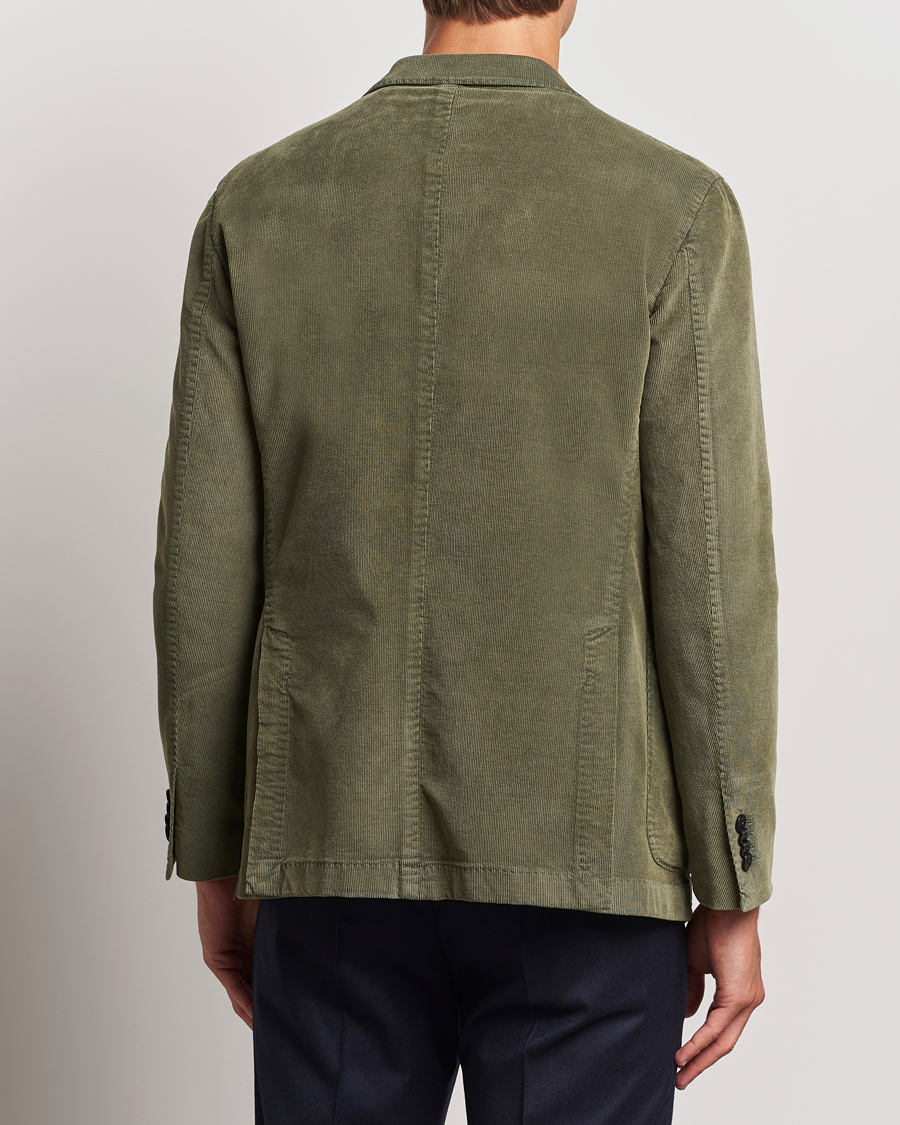 Herre | Blazere & jakker | Boglioli | K Jacket Corduroy Blazer Dark Green