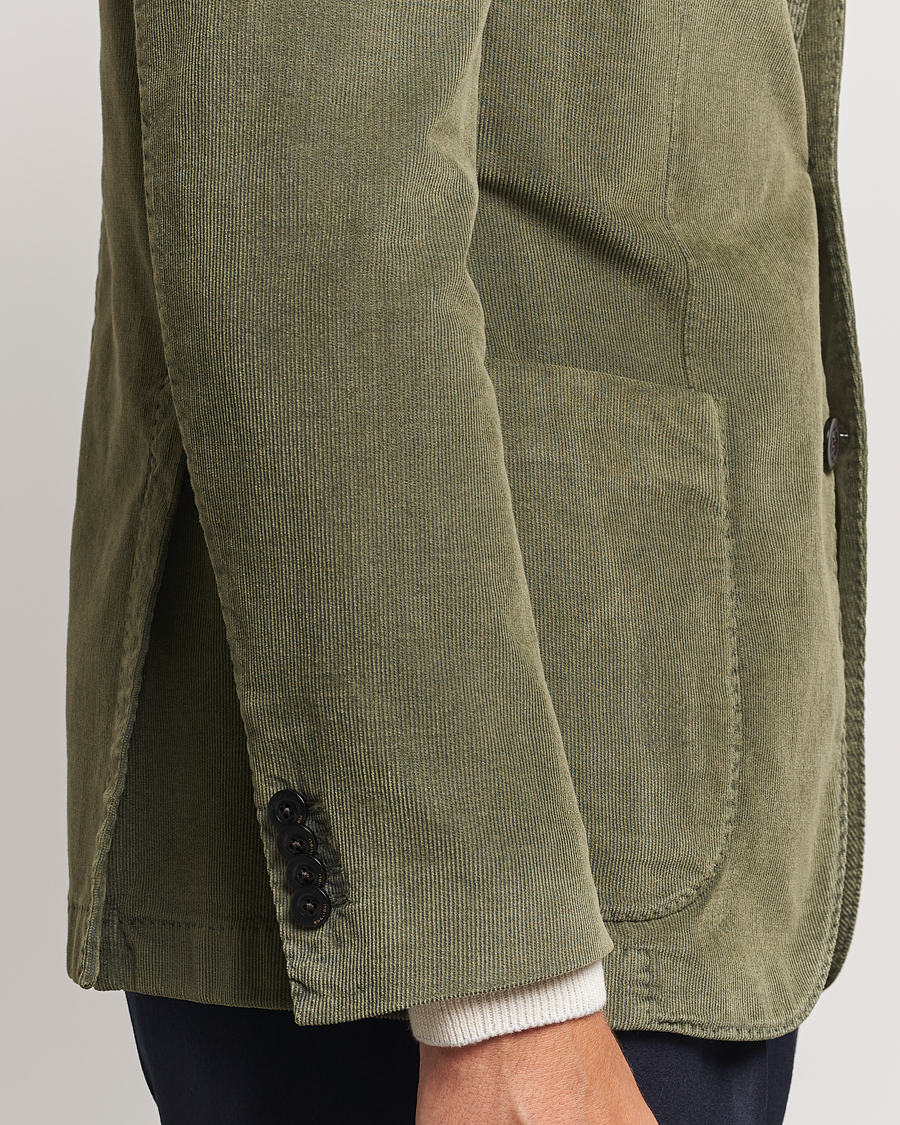 Herre | Blazere & jakker | Boglioli | K Jacket Corduroy Blazer Dark Green