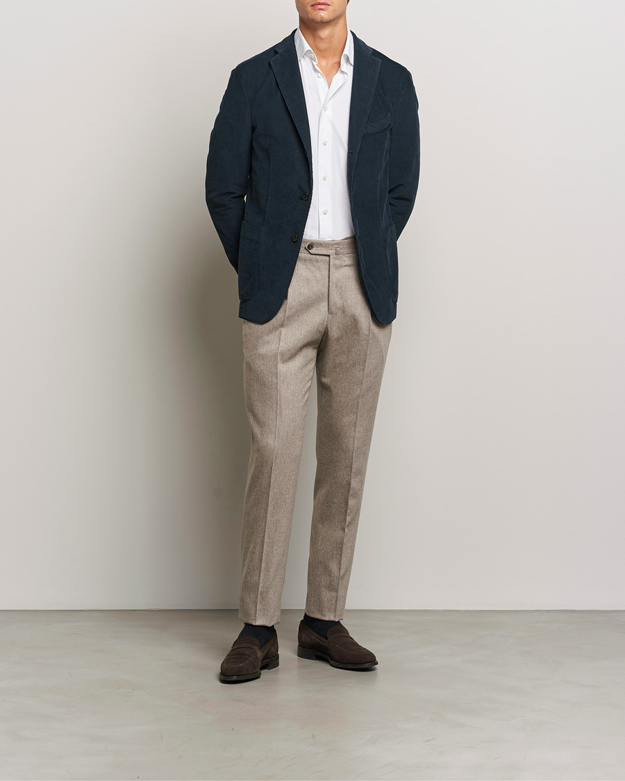 Herre | Blazere & jakker | Boglioli | K Jacket Corduroy Blazer Navy