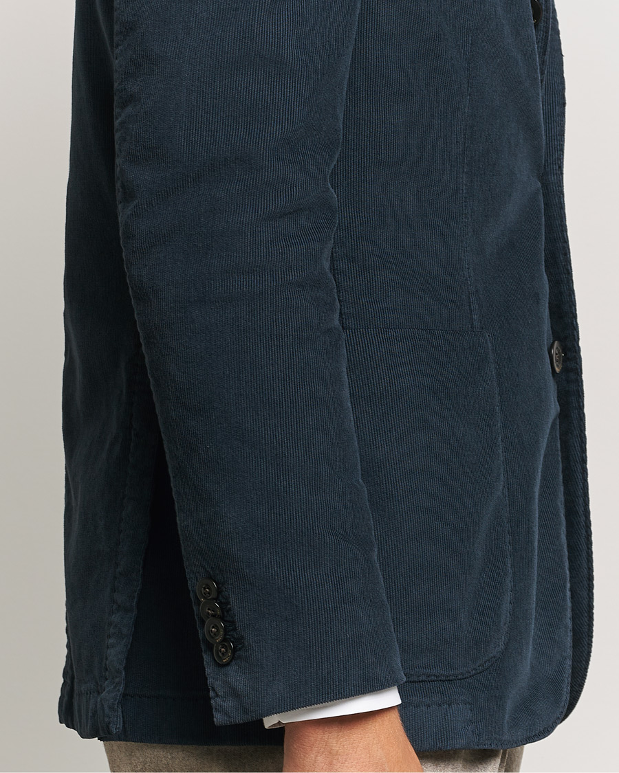 Herre | Blazere & jakker | Boglioli | K Jacket Corduroy Blazer Navy