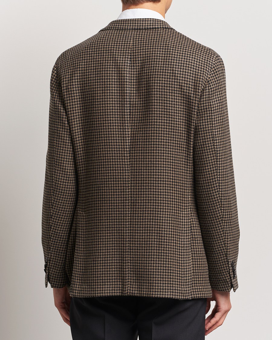 Herre | Blazere & jakker | Boglioli | K Jacket Houndstooth Wool Blazer Brown