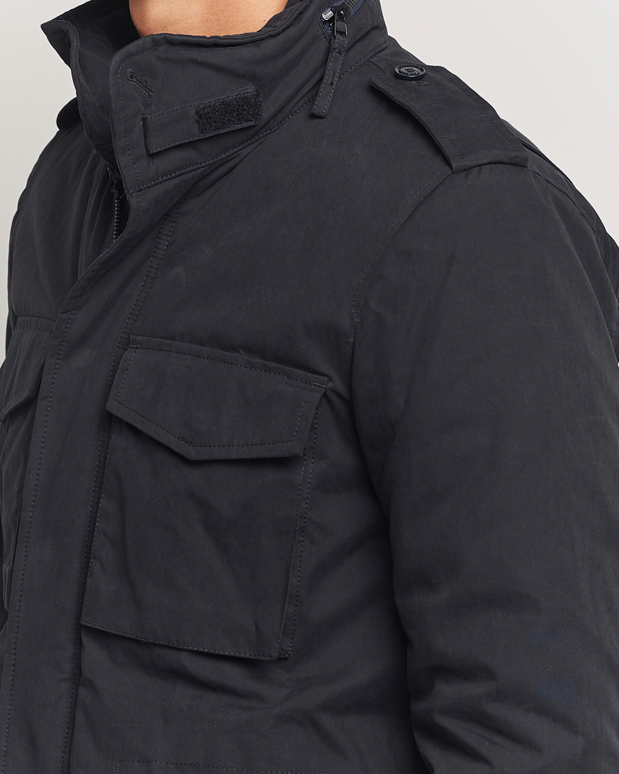 Herre | Jakker | Aspesi | Cotton Field Jacket Midnight