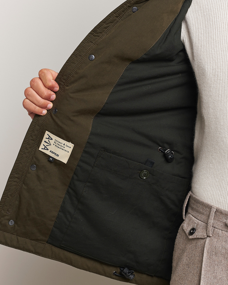 Herre | Jakker | Aspesi | Cotton Field Jacket Military