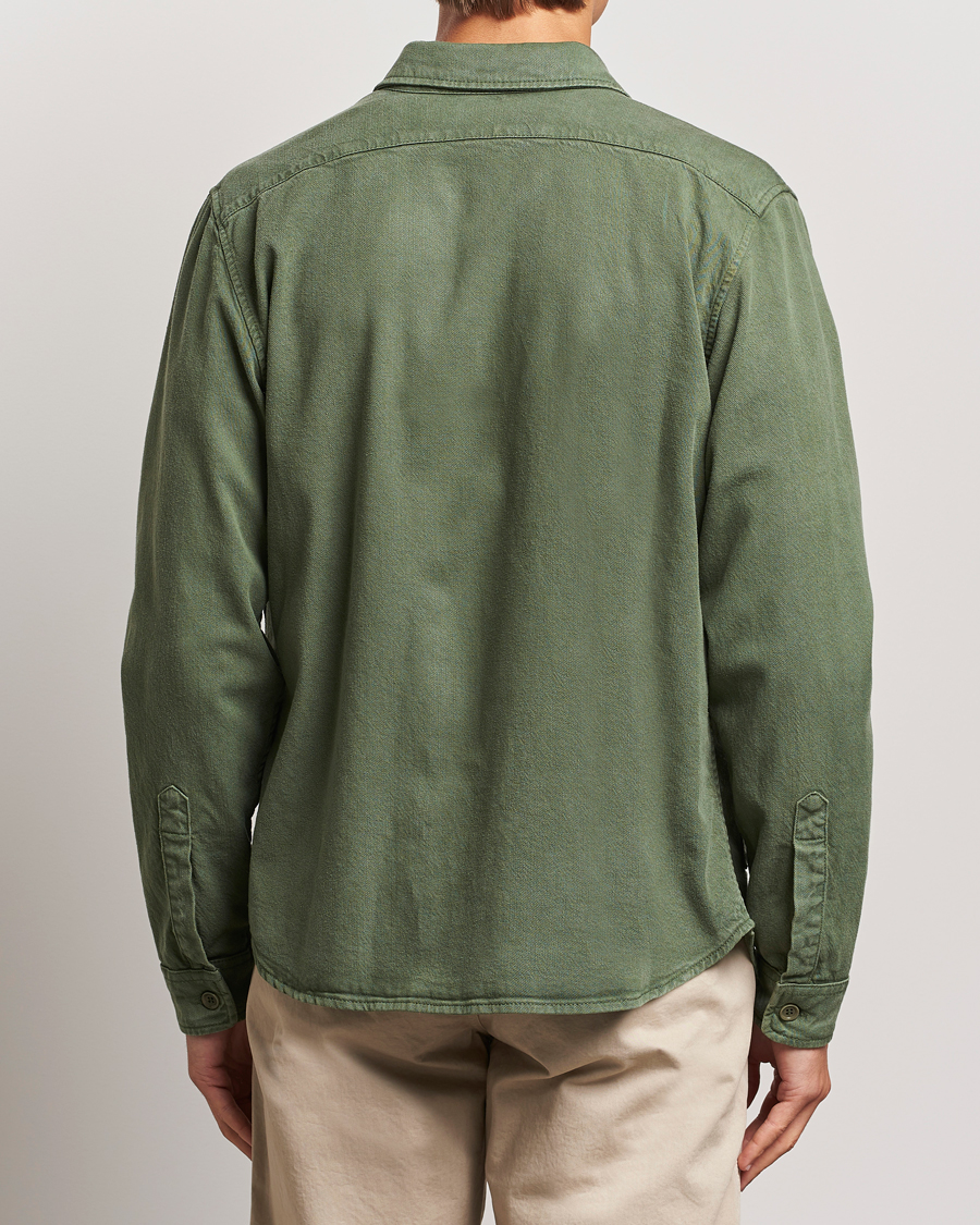 Herre | Skjorter | Aspesi | Cotton Utility Shirt Green