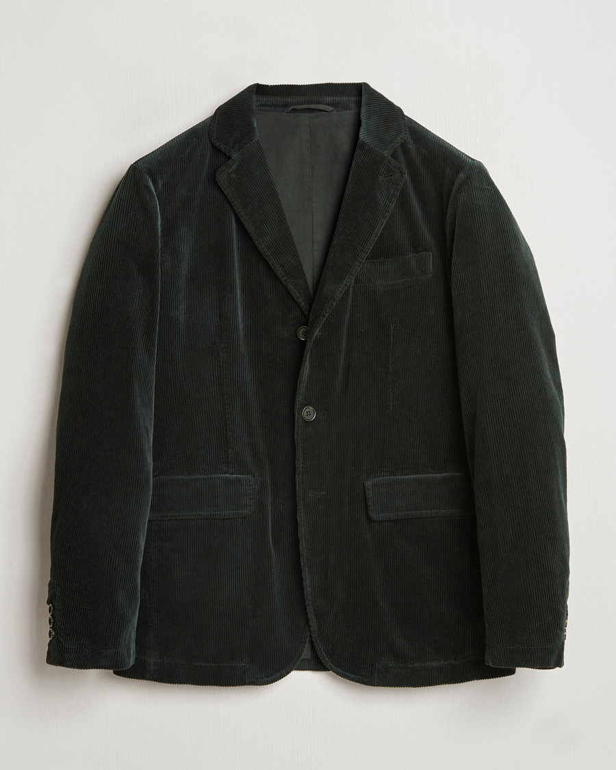Herre | Blazere & jakker | Aspesi | Corduroy Blazer Dark Green