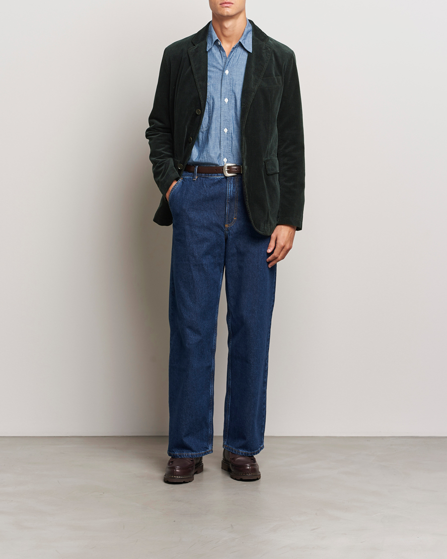 Herre | Blazere & jakker | Aspesi | Corduroy Blazer Dark Green