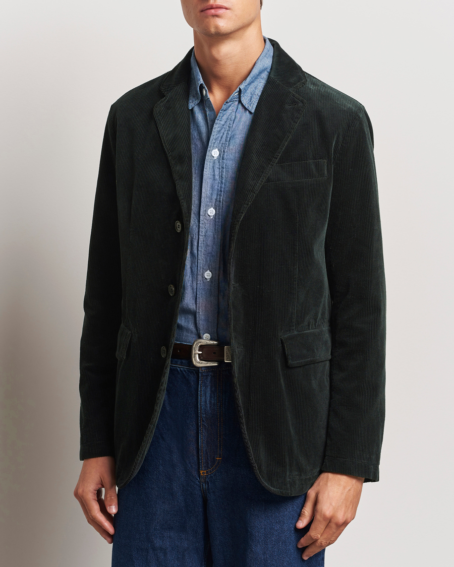 Herre | Blazere & jakker | Aspesi | Corduroy Blazer Dark Green