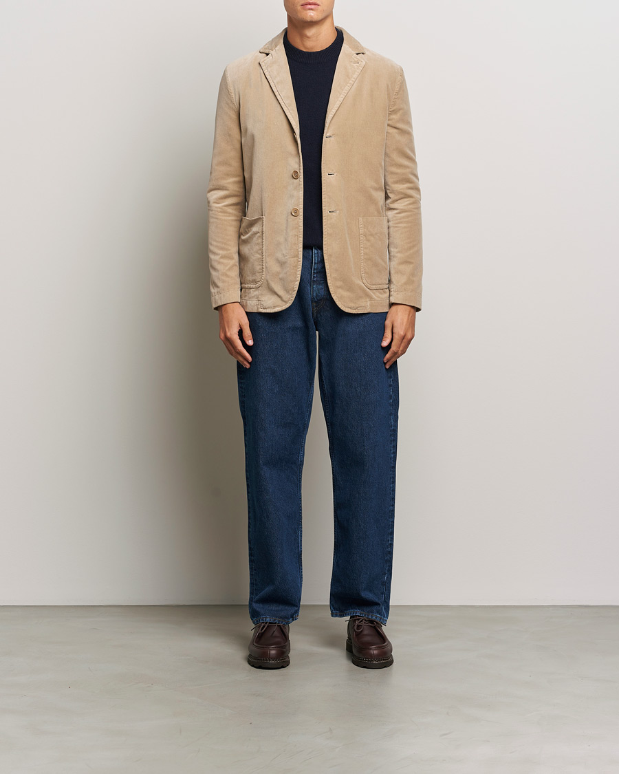 Herre | Blazere & jakker | Aspesi | Velvet Casual Jacket Beige