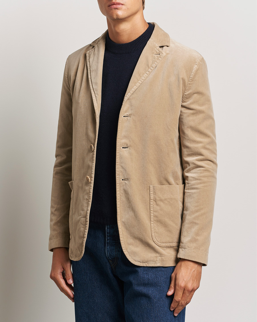 Herre | Blazere & jakker | Aspesi | Velvet Casual Jacket Beige