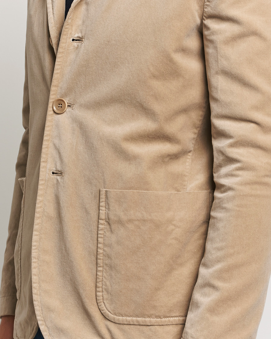 Herre | Blazere & jakker | Aspesi | Velvet Casual Jacket Beige