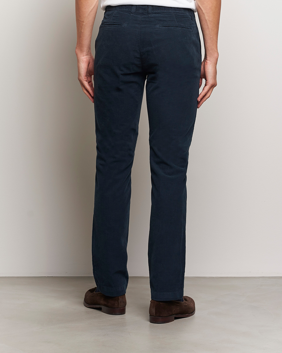 Herre | Bukser | Massimo Alba | Baby Corduroy Trousers Navy