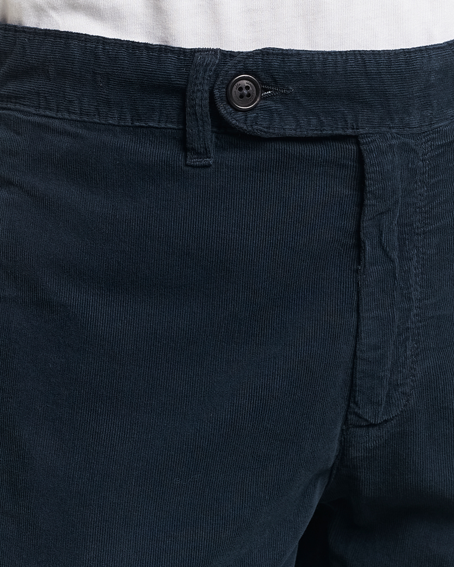 Herre | Bukser | Massimo Alba | Baby Corduroy Trousers Navy