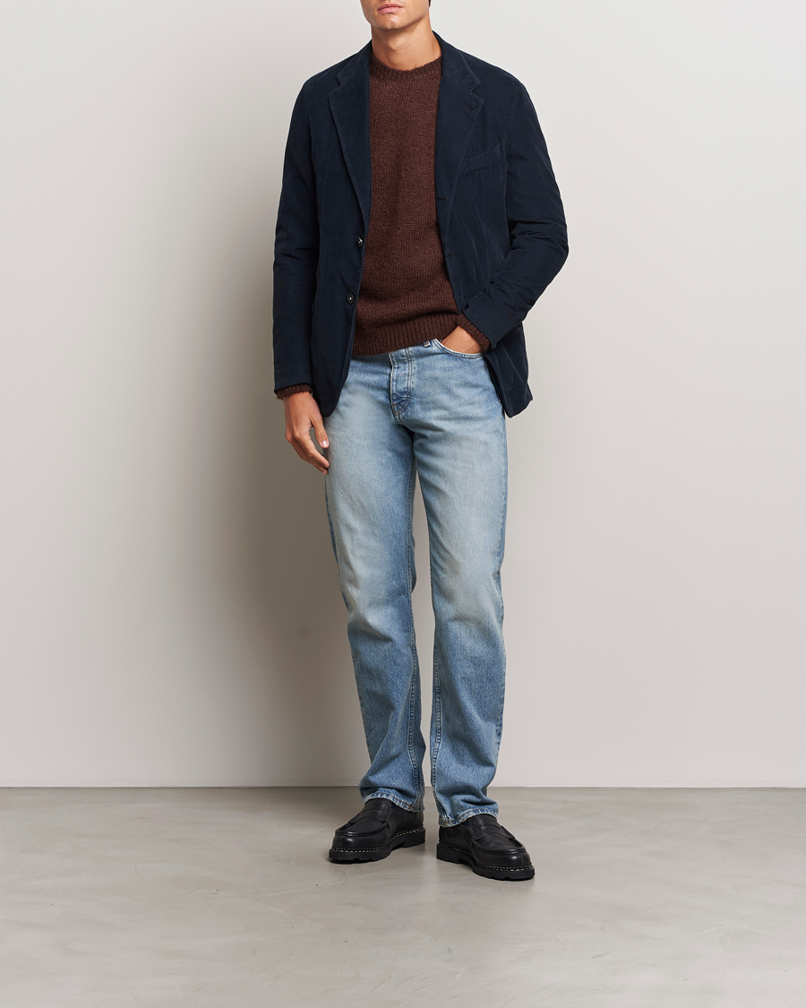 Herre | Blazere & jakker | Massimo Alba | Baby Corduroy Blazer Navy