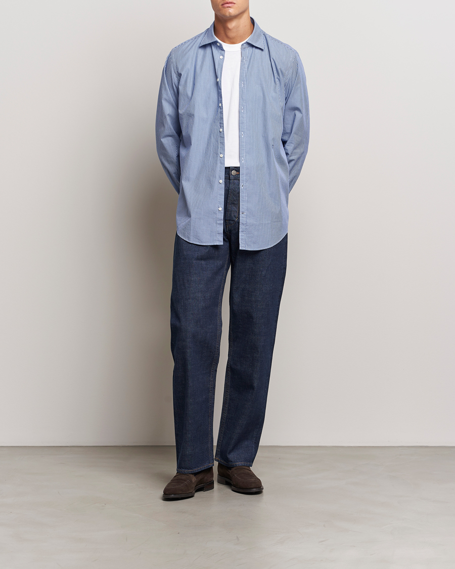 Herre | Jeans | Massimo Alba | Regular Fit 5-Pocket Denim Dark Blue