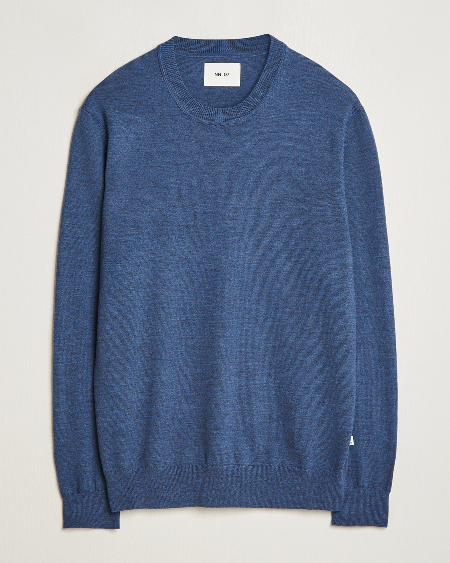 Herre | Trøjer | NN07 | Ted Merino Crew Neck Pullover Bering Sea