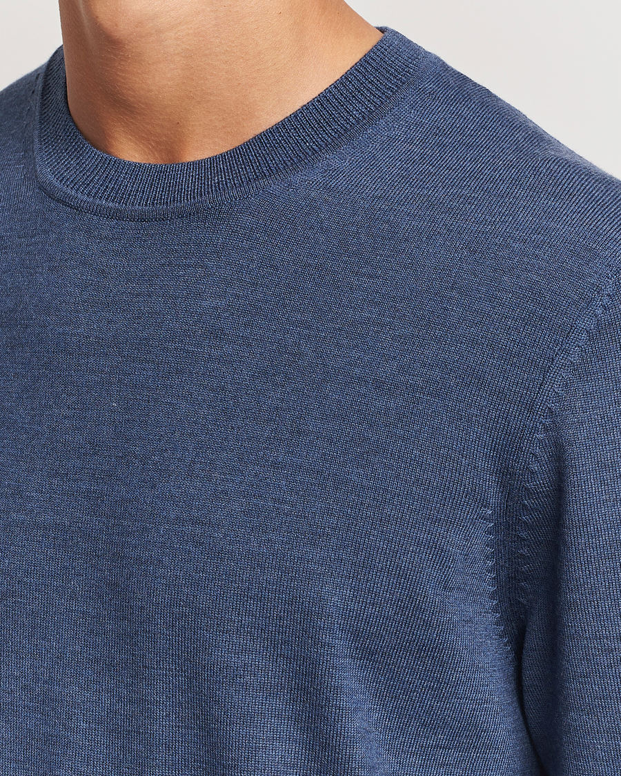 Herre | Trøjer | NN07 | Ted Merino Crew Neck Pullover Bering Sea