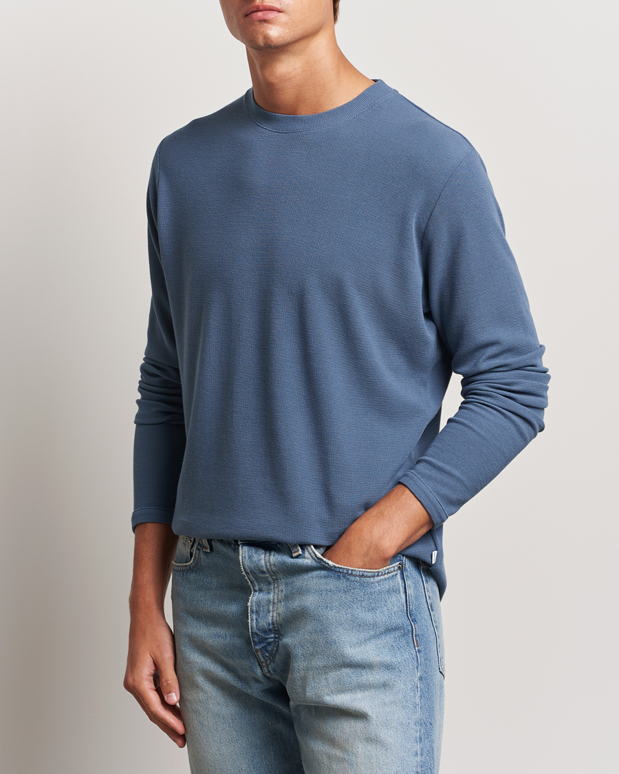 Herre | Trøjer | NN07 | Clive Knitted Sweater Bering Sea