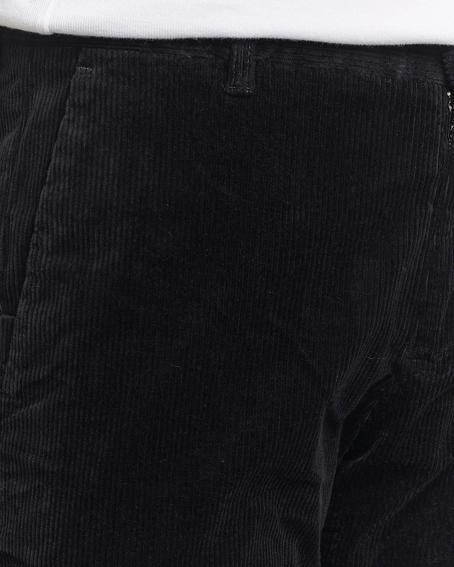 Herre | Bukser | NN07 | Theo Regular Fit Corduroy Chinos Black