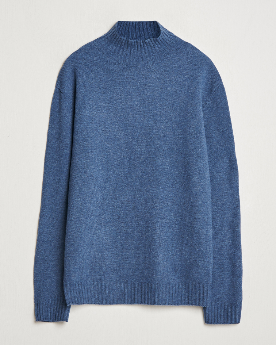 Herre | Trøjer | NN07 | Clark Wool Knitted Polo Bering Sea