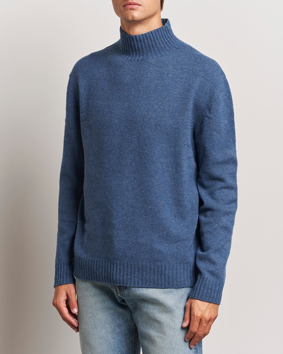 Herre | Trøjer | NN07 | Clark Wool Knitted Polo Bering Sea