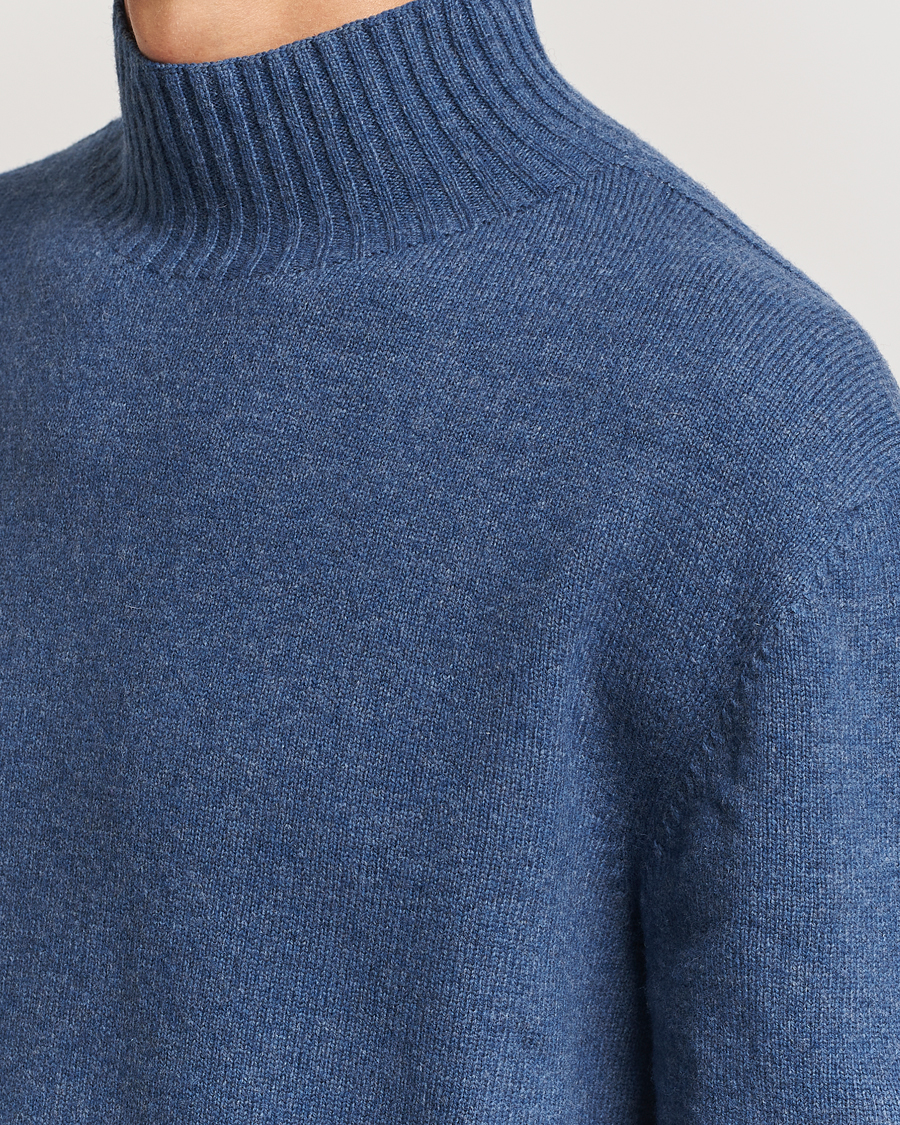 Herre | Trøjer | NN07 | Clark Wool Knitted Polo Bering Sea