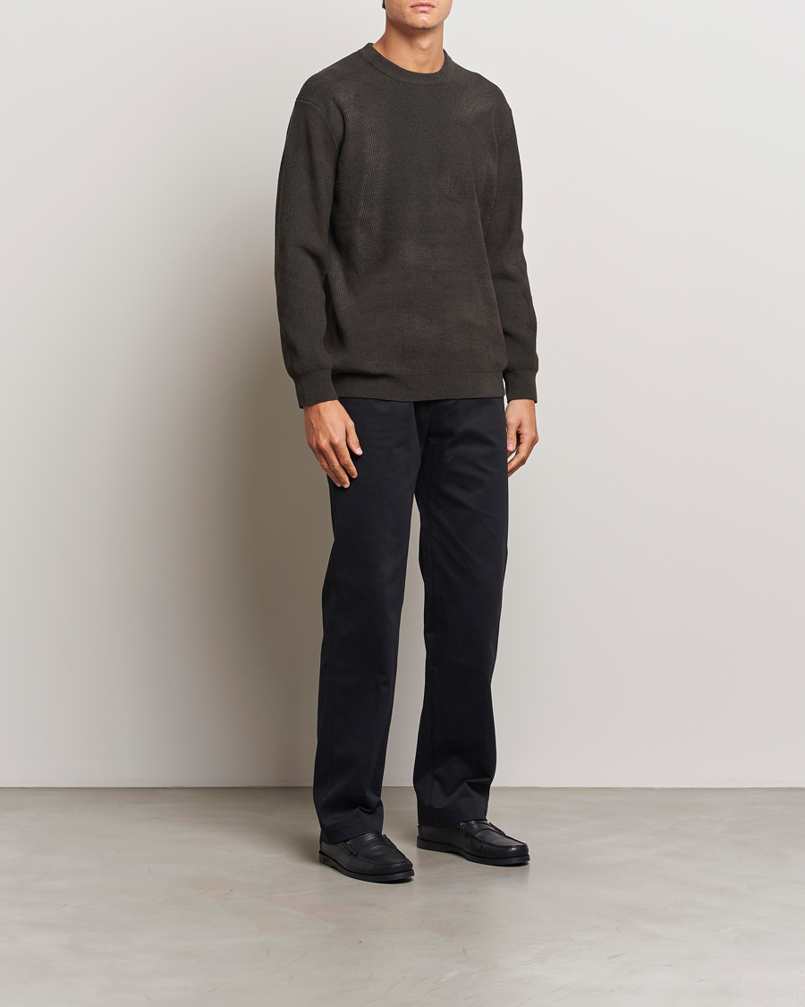 Herre | Trøjer | NN07 | Danny Knitted Sweater Dark Army
