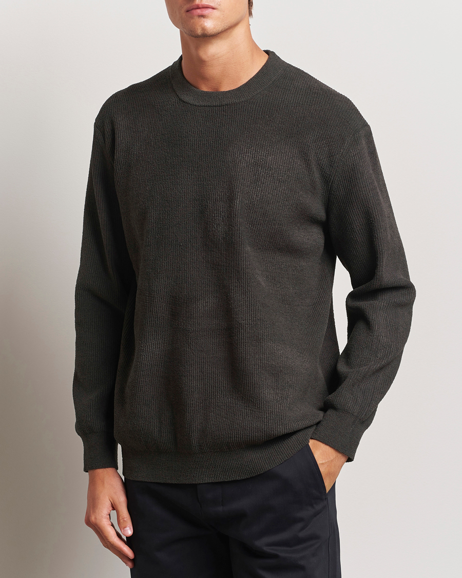 Herre | Trøjer | NN07 | Danny Knitted Sweater Dark Army