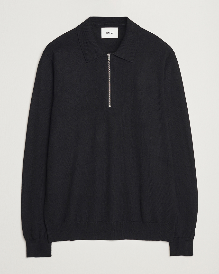 Herre | Trøjer | NN07 | Sergio Half Zip Black