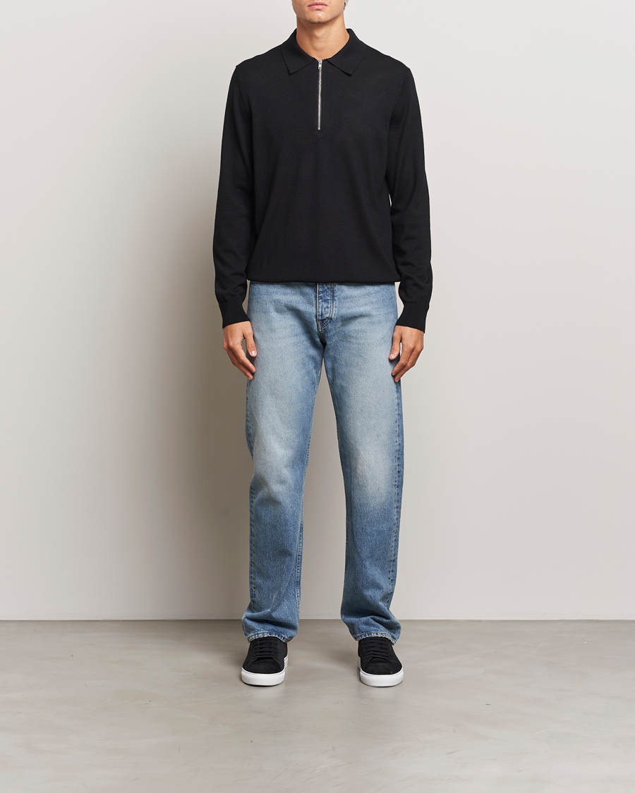 Herre | Trøjer | NN07 | Sergio Half Zip Black