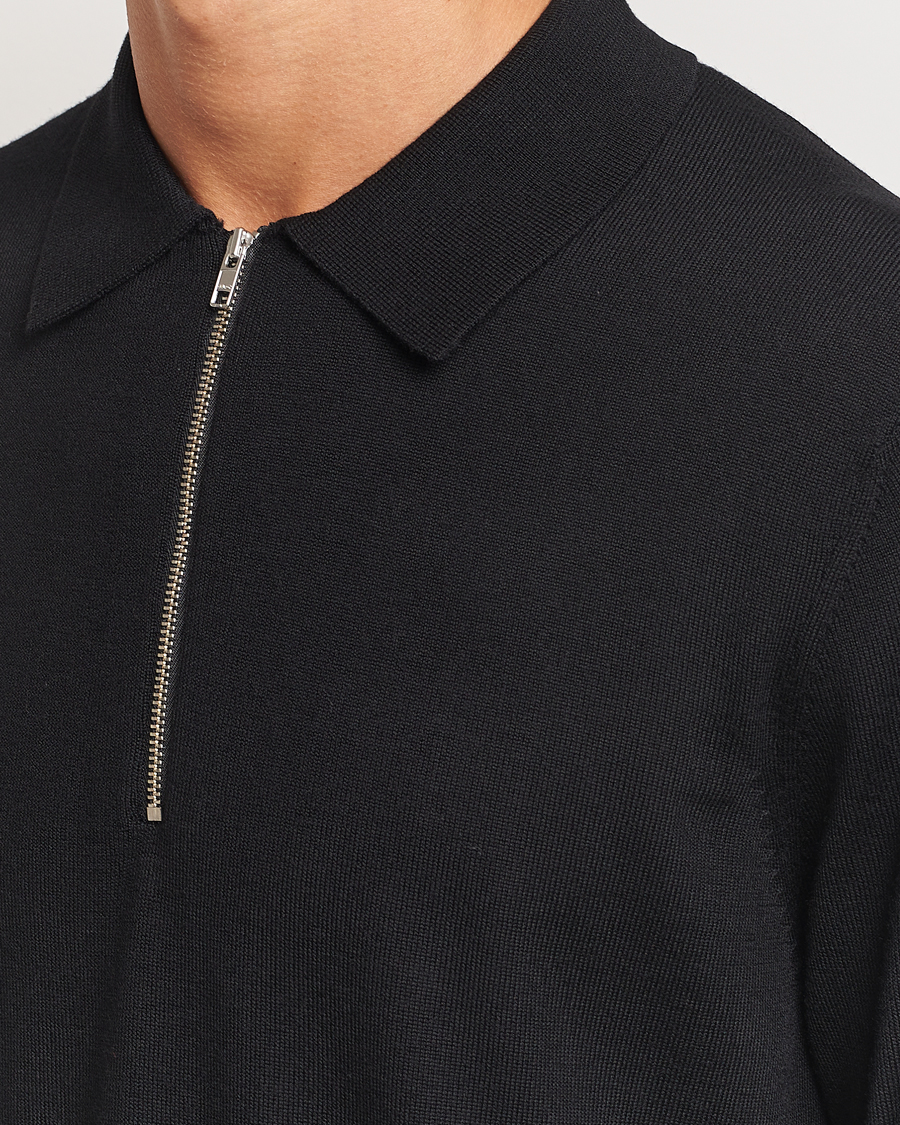 Herre | Trøjer | NN07 | Sergio Half Zip Black