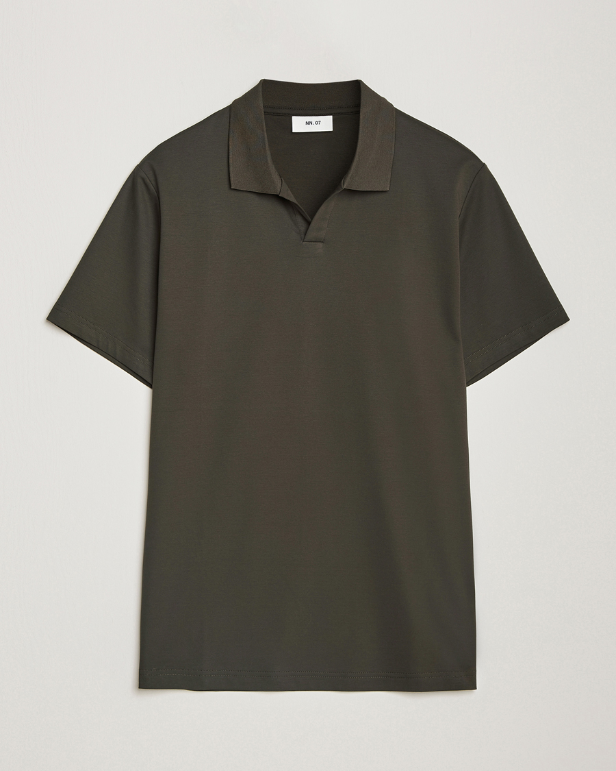 Herre | Polotrøjer | NN07 | Paul Mercerized Polo Dark Army