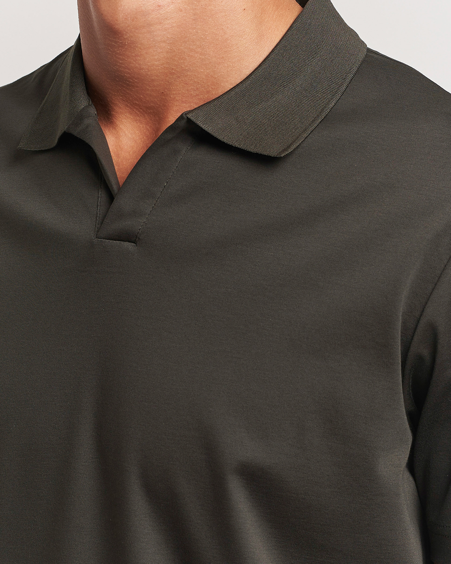 Herre | Polotrøjer | NN07 | Paul Mercerized Polo Dark Army