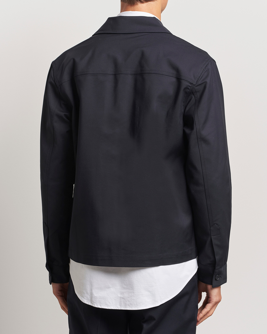 Herre | Skjorter | NN07 | Alban Overshirt Navy Blue