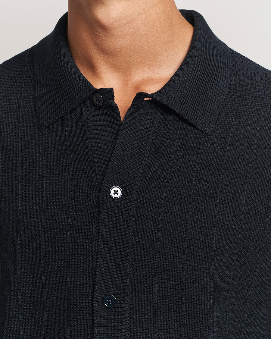 Herre | Trøjer | NN07 | Thor Knitted Cardigan Navy Blue